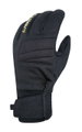 Chiba Fahrrad Handschuhe Classic - winddichter Softshell - schwarz/gold - 1 Paar